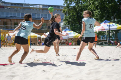 7.ročníku Beach Prague open se poprvé zúčastnilo družstvo starších žaček Zory Olomouc A